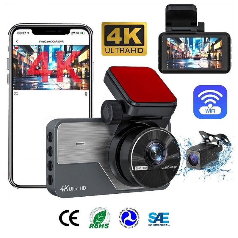KAMERA ZA SNIMANJE VOZNJE KZ-183 3" (7.6cm - DIJAGONALA) WIFI 4K Beograd Zemun